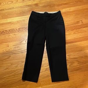 Talbots Straight Leg Black Pants Size 4